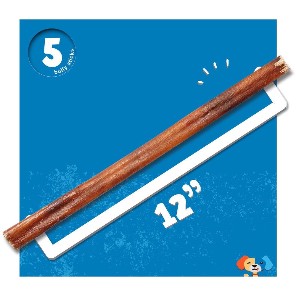 Jack&amp;Pup palitos bully limpieza dental natural al masticar.