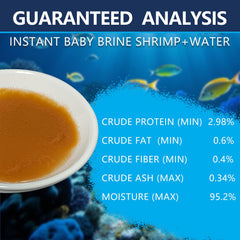 JADINGSFARM alimento listo para usar de artemia, ideal para alimentación diaria de peces