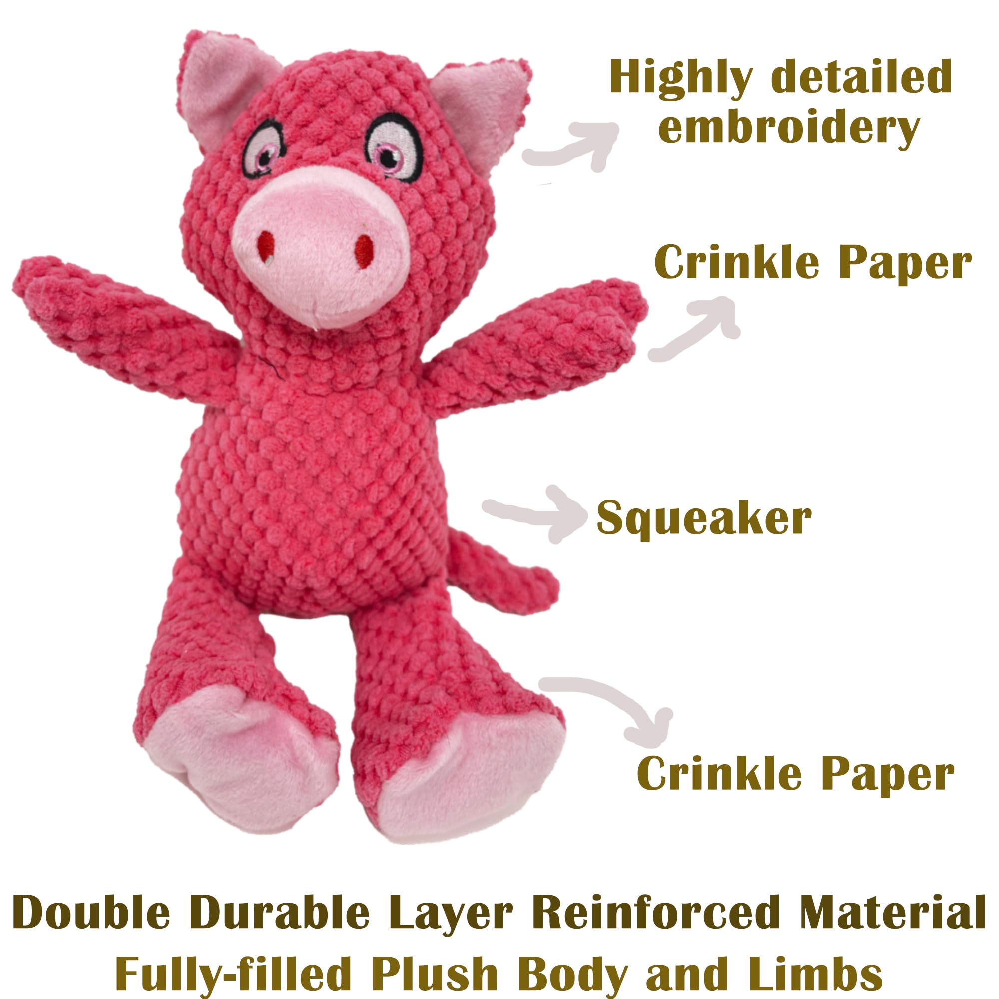 Jalousie: conjunto de cinco juguetes variados para perros, estimulación mental.