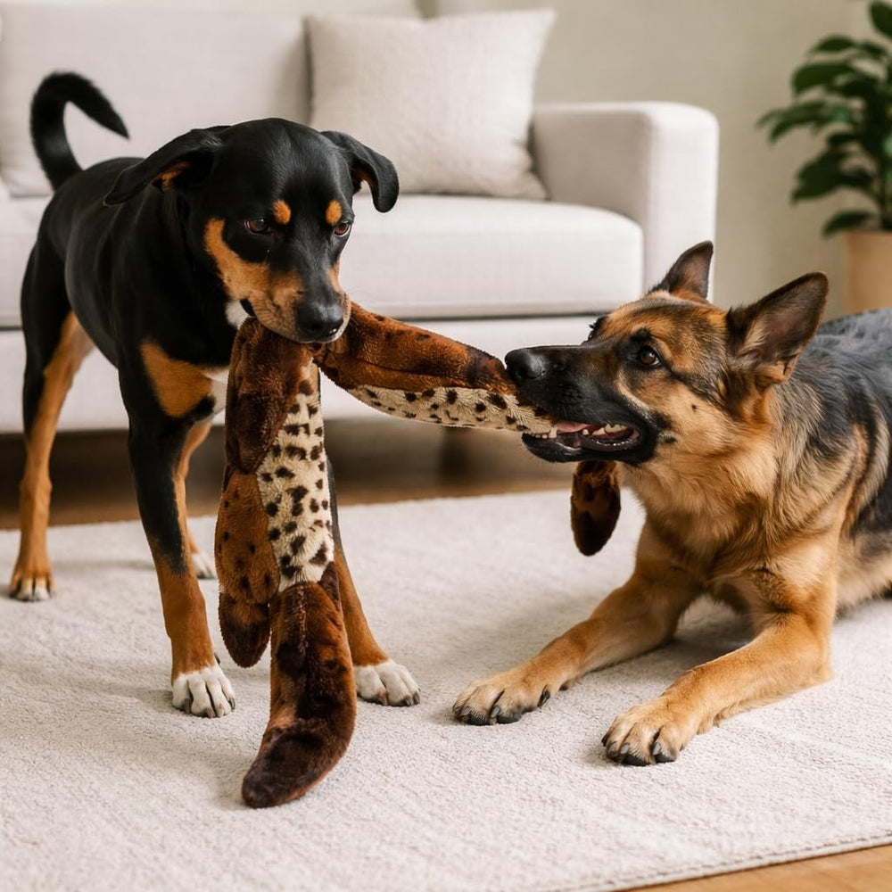 Jalousie material no tóxico para juego seguro de perros