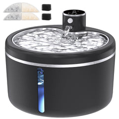 Jaojcoe bebedero-gato-bateria-4200mah, libertad de ubicación