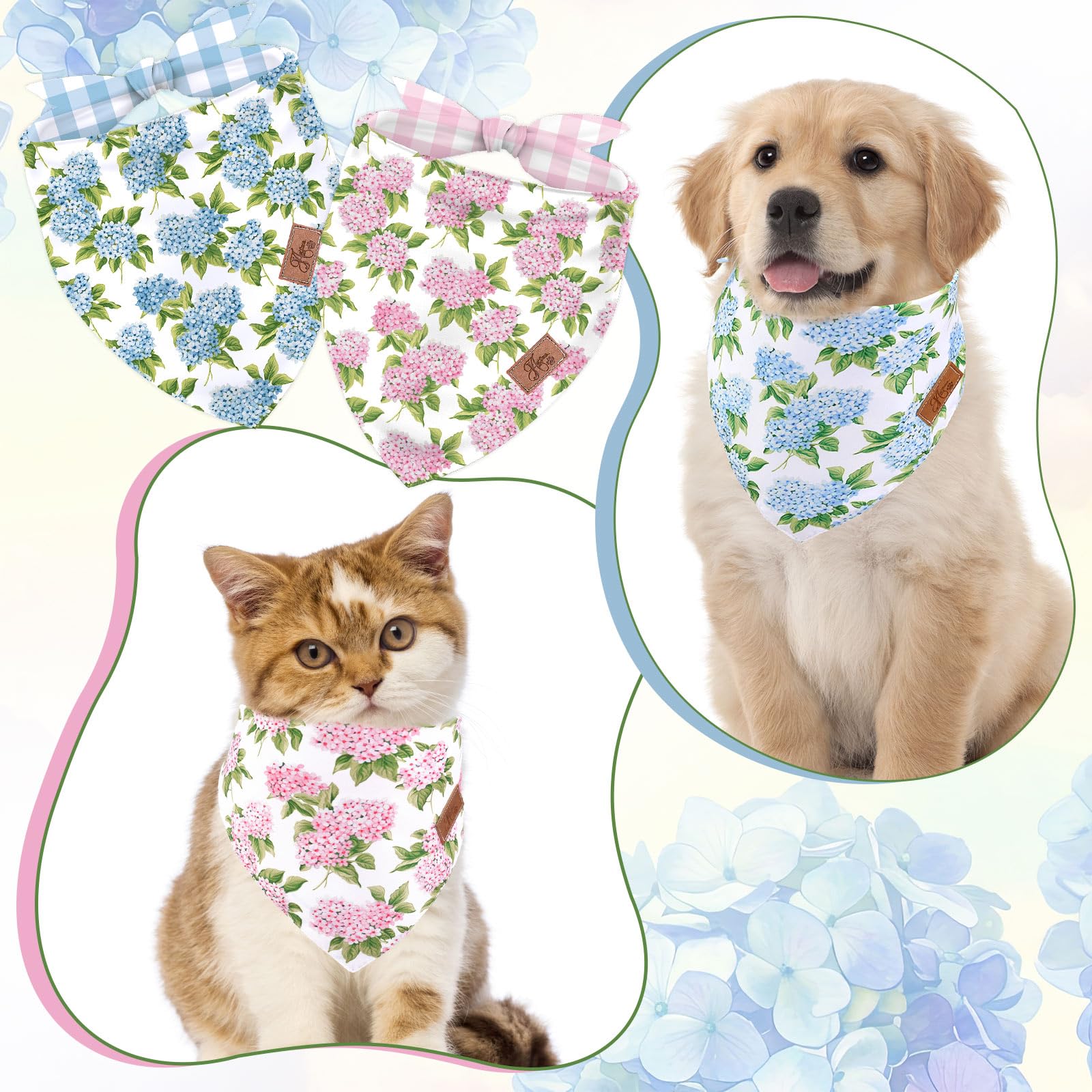 Bandana JarThenaAMCS con ajuste de talla 18x18x26.8 pulgadas, cómoda para perros grandes