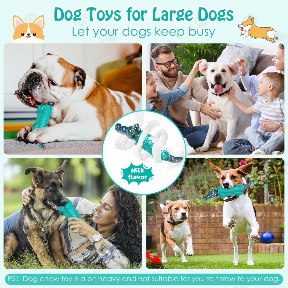 Juguete Jeefome para perros activos, mantiene a perros grandes ocupados
