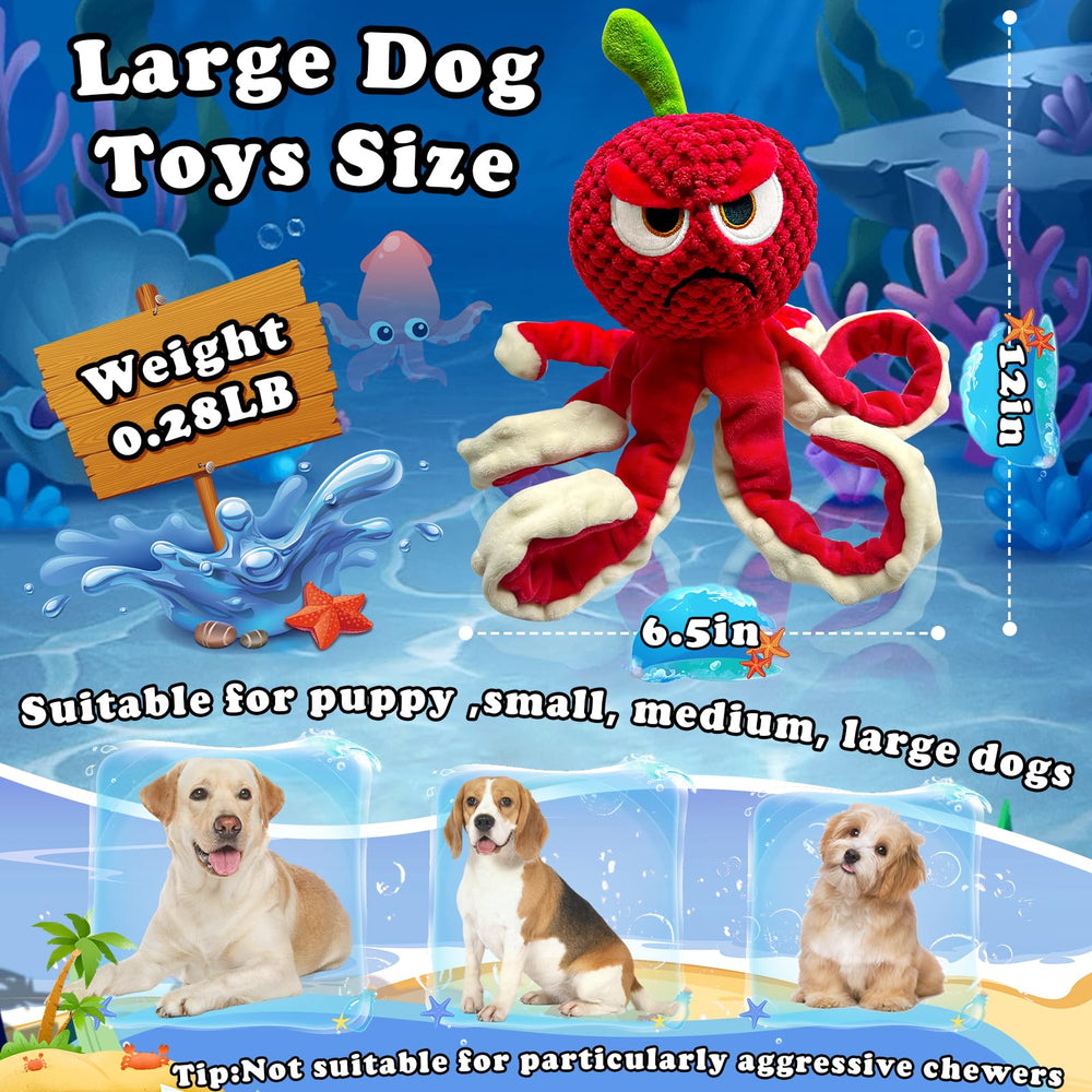 Jeefome pulpo juego interactivo para perros, fomenta la actividad