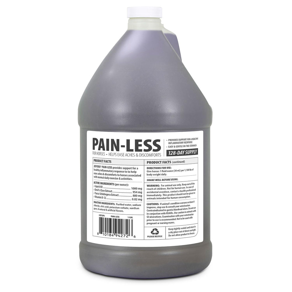 Jeffers Pain-Less en botella de 32 oz para apoyo inflamatorio diario