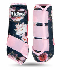 Jeffers Expression Botas Protectoras Jardin de Rosas protegen extremidades durante entrenamiento diario