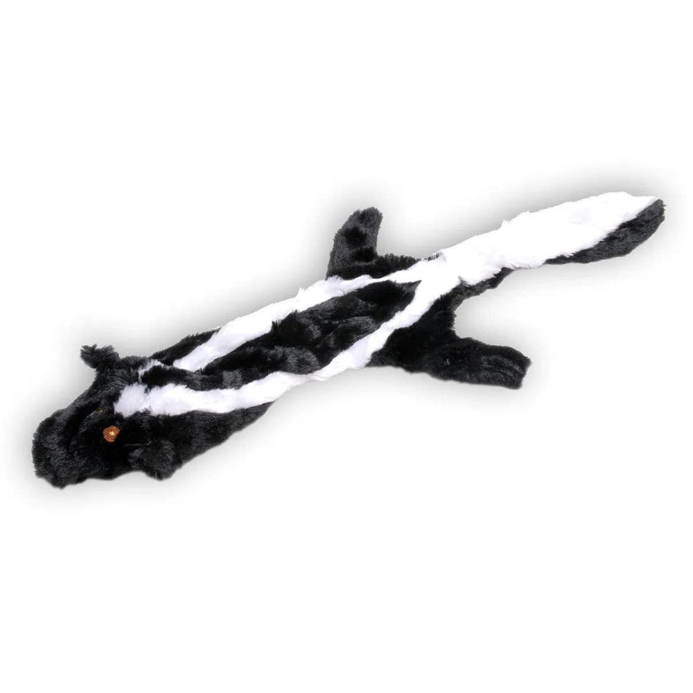 Jeffers Pet Thinnies Zorrino: juguete plano sin relleno para agarre fácil y juego silencioso