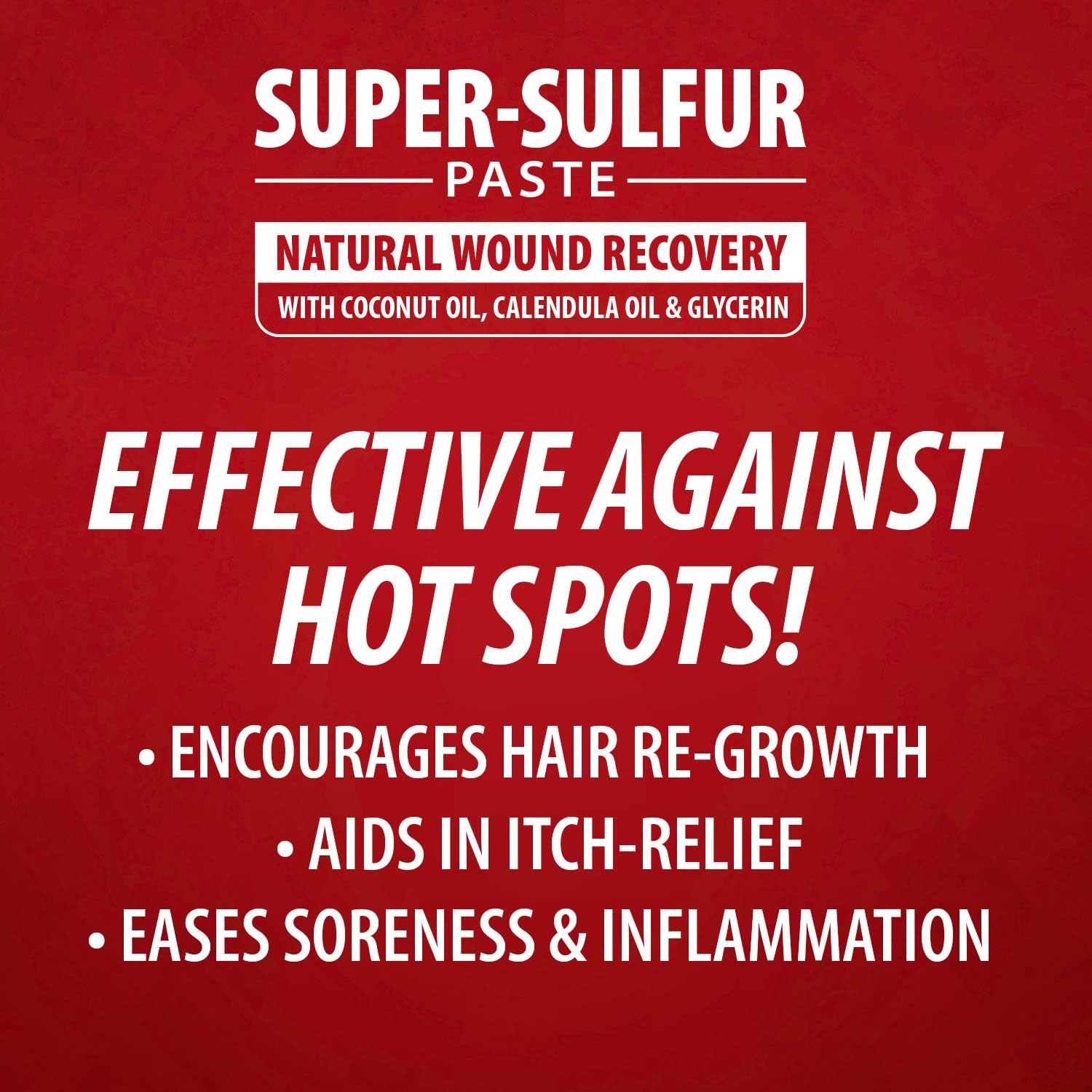 Alivio de irritaciones menores con Jeffers Super Sulfur.