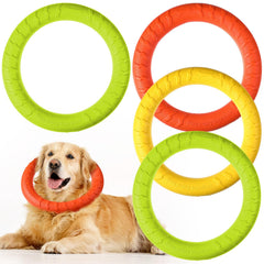 Jenaai anillo verde de entrenamiento para perro, ideal para juego controlado