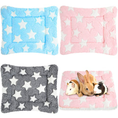 Jetec cama para conejillo de indias, conjunto de tres piezas en colores diferentes para elegir.