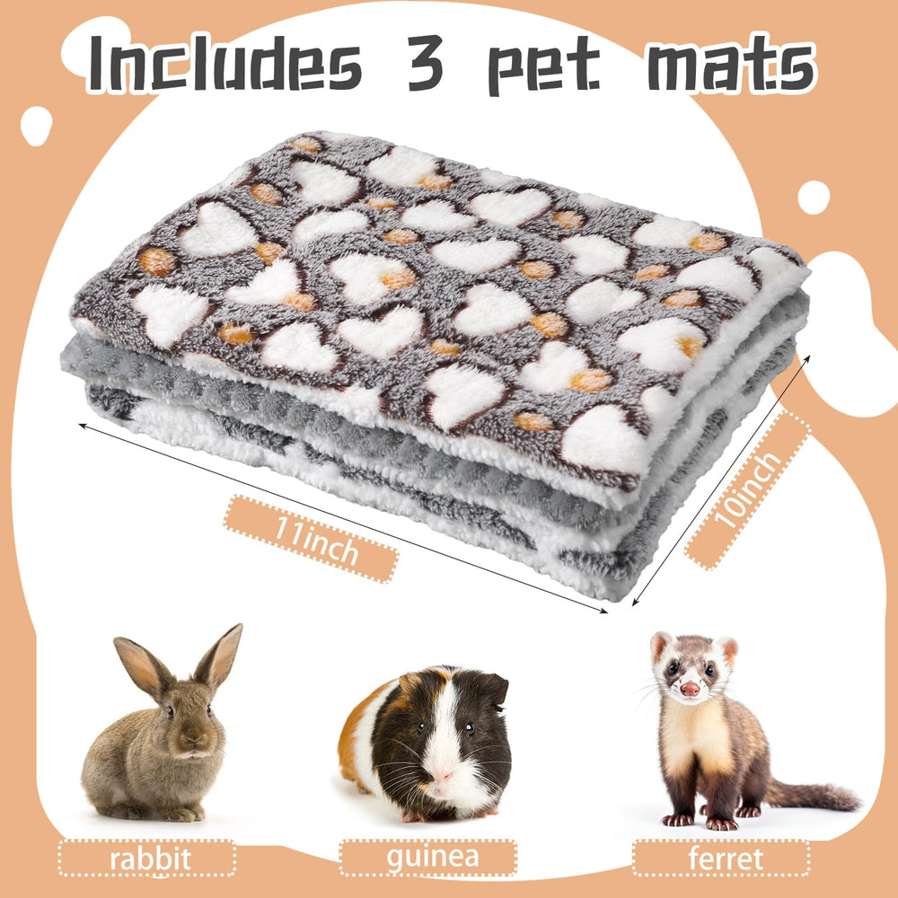 Jetec manta de doble cara para mascotas pequeñas, tacto suave y cálido.