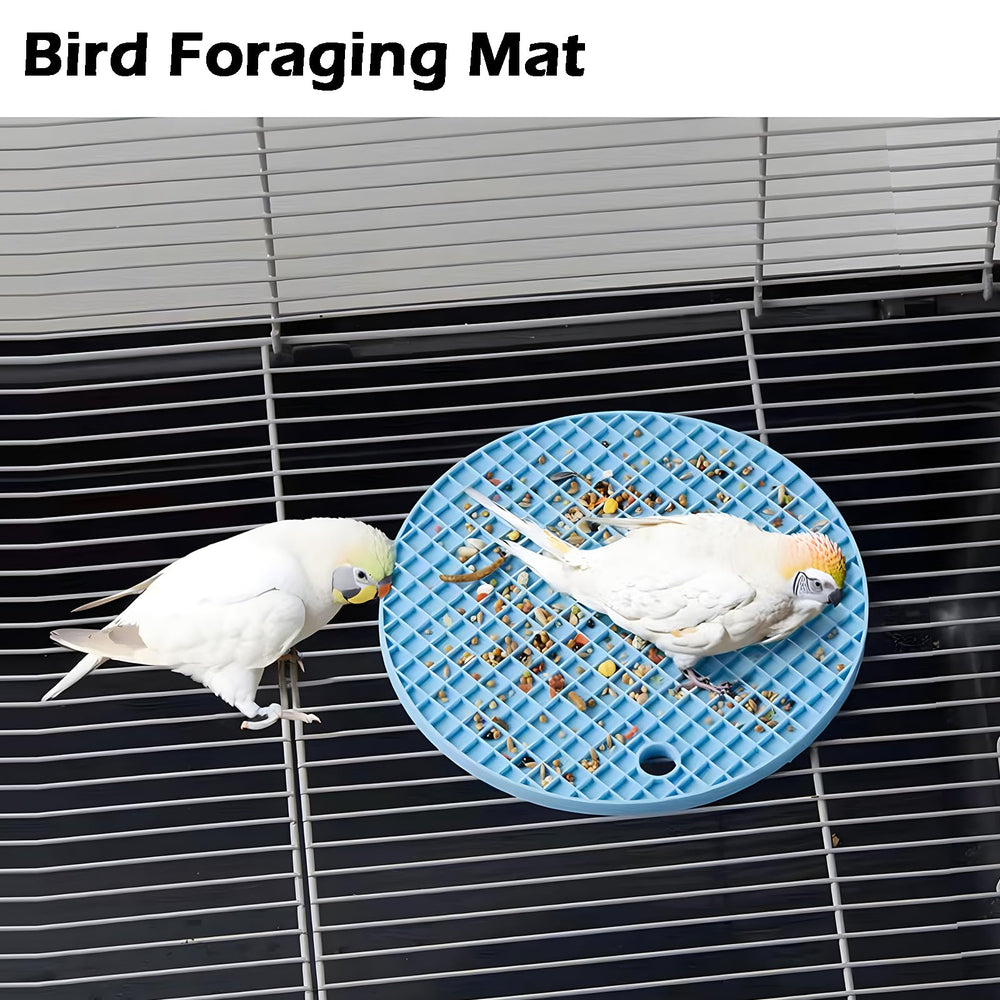 Jevnd entretenimiento estimulante para aves: fomenta exploración y bienestar diario.