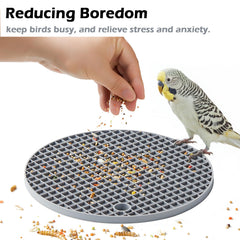 Jevnd silicona sin BPA para aves: material seguro para juegos y exploración.