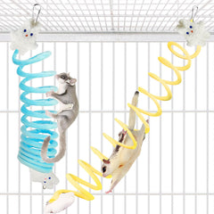 Jevnd Sugar Glider Toys: tiras elasticas para trepar, estimulan movimiento y equilibrio.