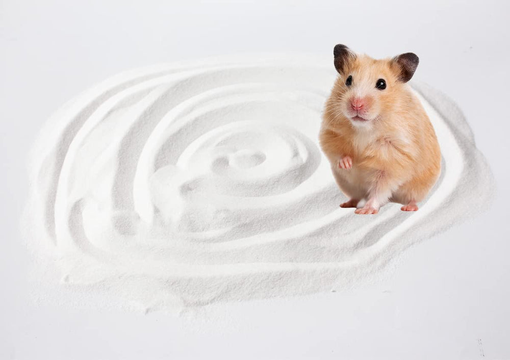 JFWOD Hamster baño para mascotas pequeñas, uso cómodo diario.