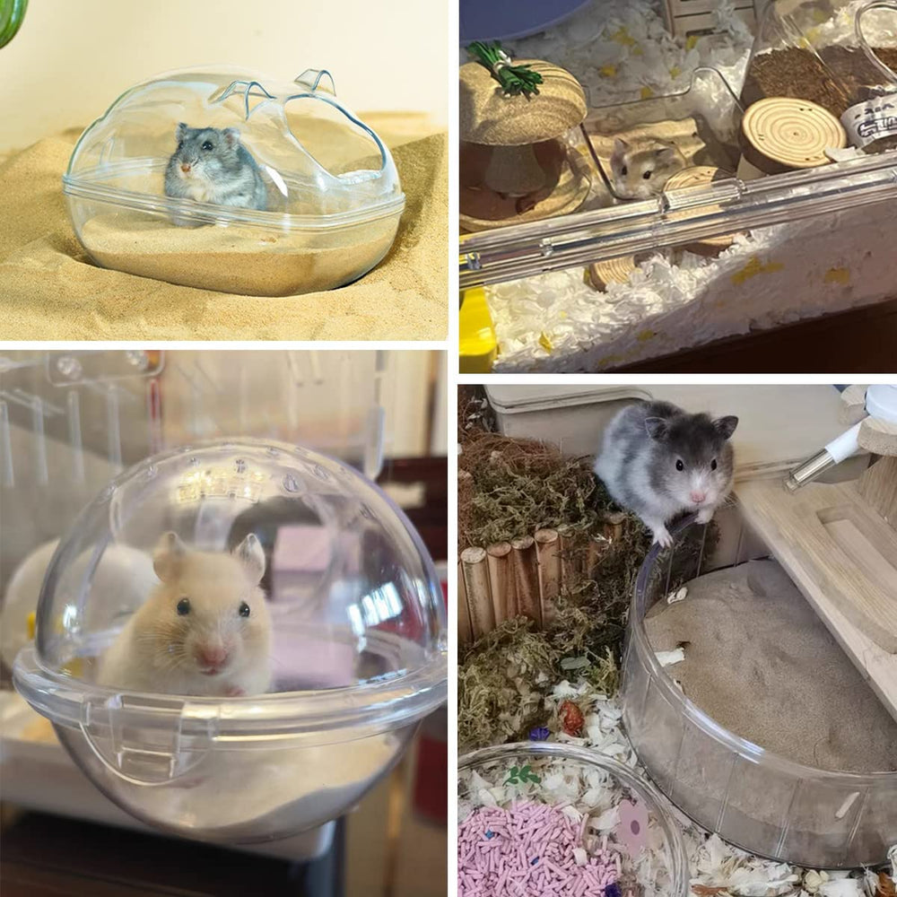 JFWOD arena de baño, apta para jerbos y chinchillas, experiencia suave