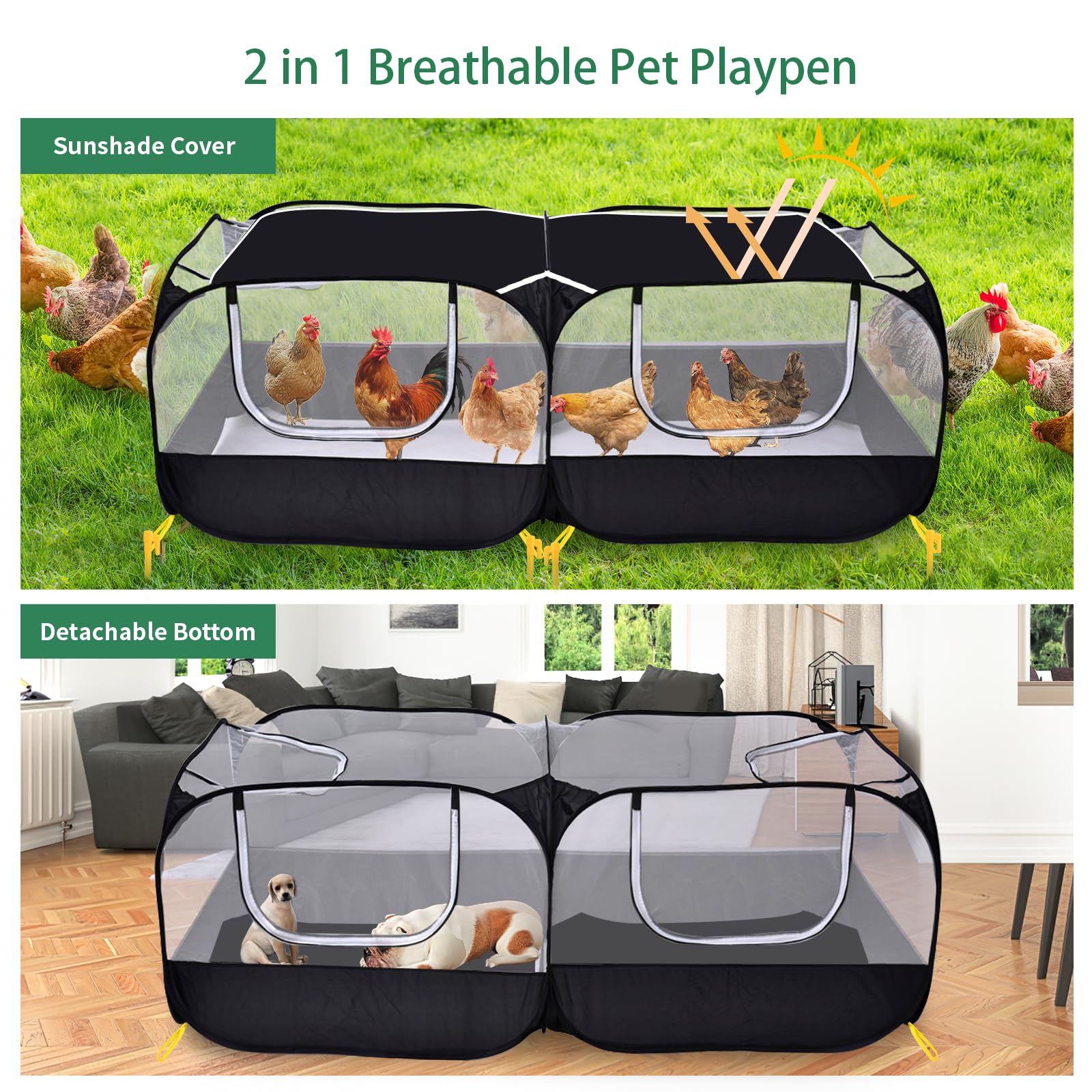 Jhua paredes de malla PVC permiten observar y brindar seguridad al interior.