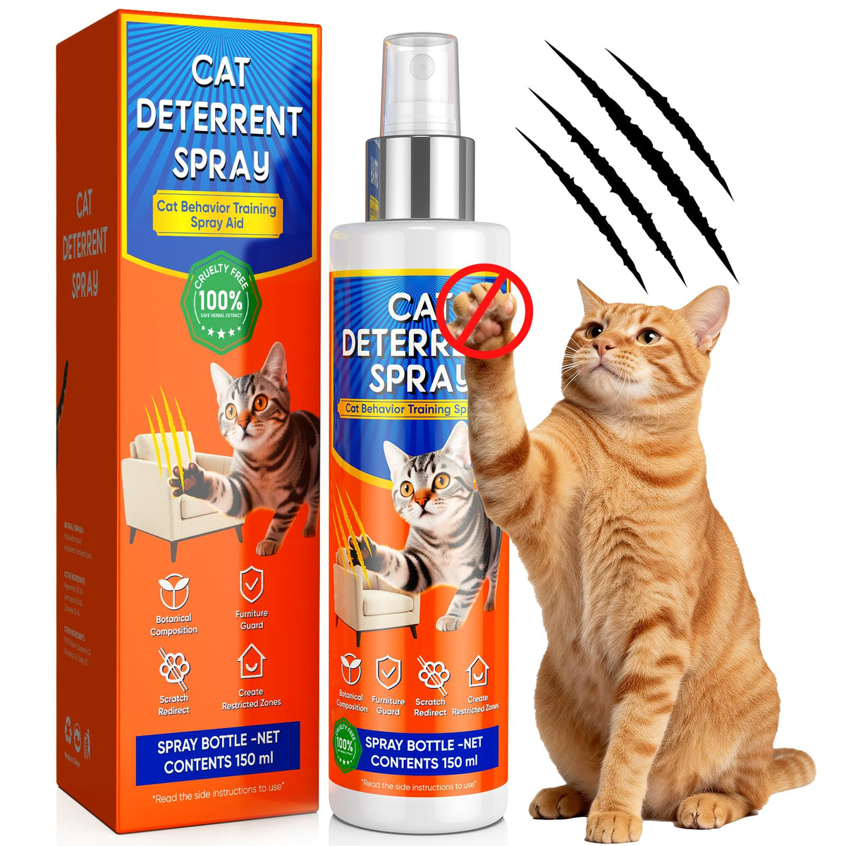 Jilca Spray Disuasor para Gatos: disuasión suave para muebles