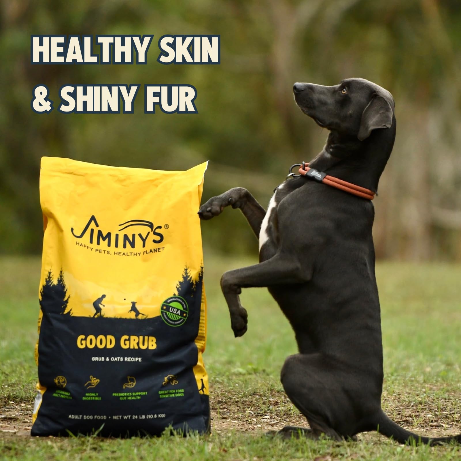 Jiminy's Good Grub, proteína insectos y sostenibilidad ambiental