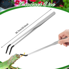 Jingmore pinzas alimentación acero inoxidable para manejo preciso