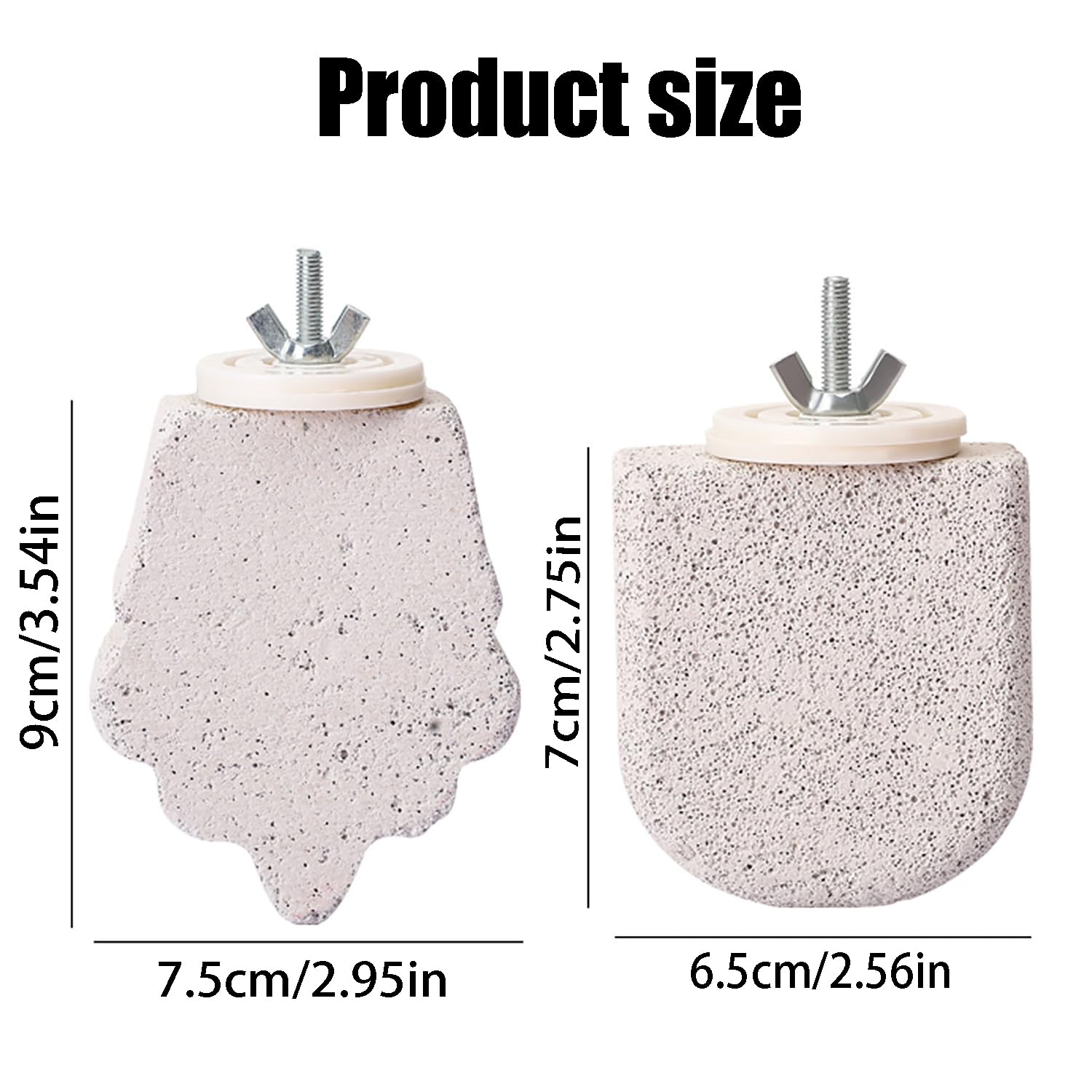 Percha para pico de loro con forma de uva de JINJUMEI.