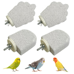 Piedra volcánica de JINJUMEI para moler el pico de aves de forma segura.