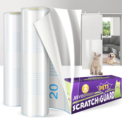Protector de muebles JINVOGREEN antiarañazos para gatos en sofá grande.