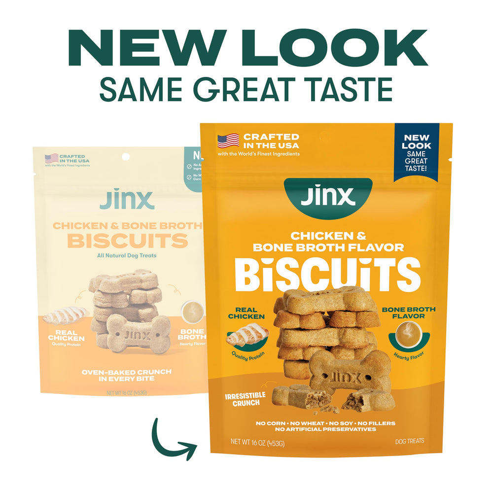 Galletas Jinx horneadas en lote con pollo para snack sabroso