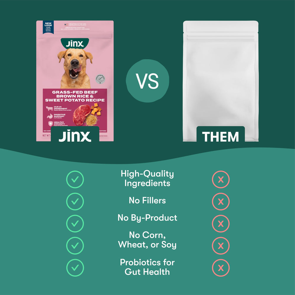 Jinx Premium Fish Oil nourishes skin and shiny coat.