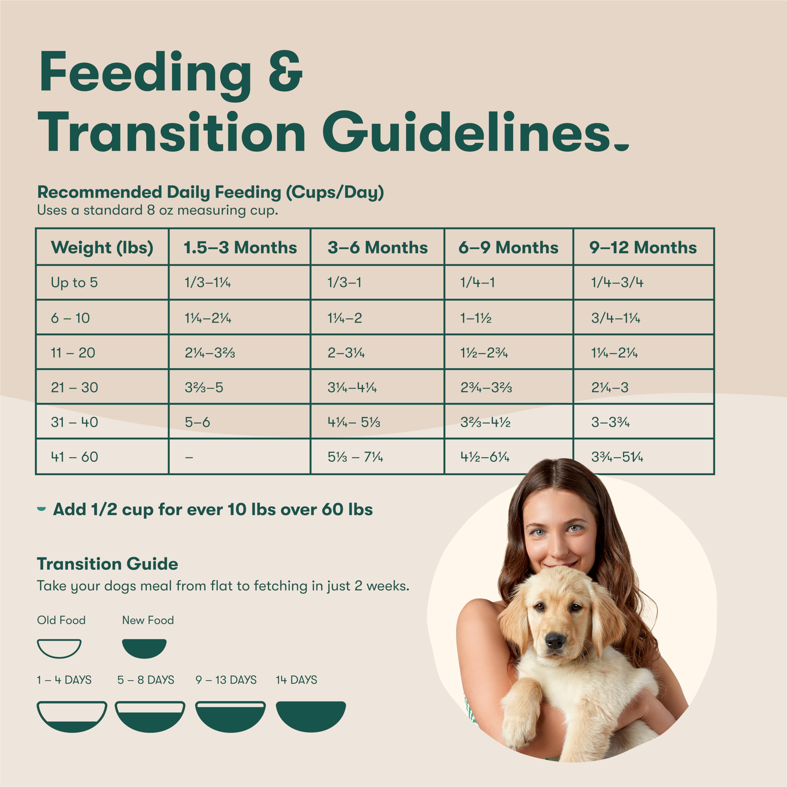 Jinx Premium Puppy kibble texture supports satisfying chewing