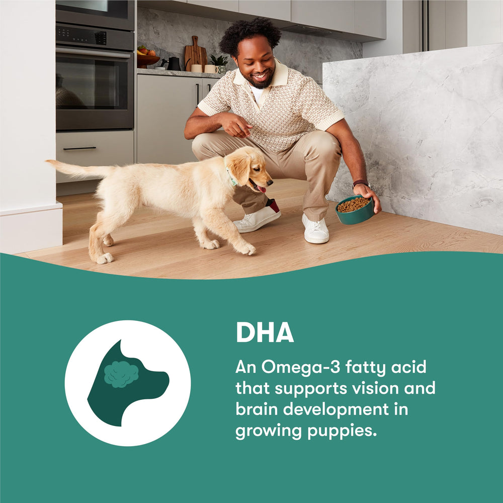 Jinx Premium Puppy no fillers promotes a clean ingredient list