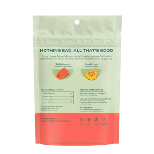 Jinx Salmon Tenders smoked flavor with rich aroma for dog cravings.