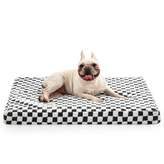 Cama JOEJOY para perro con superficie sherpa suave y diseño moderno para mayor comodidad