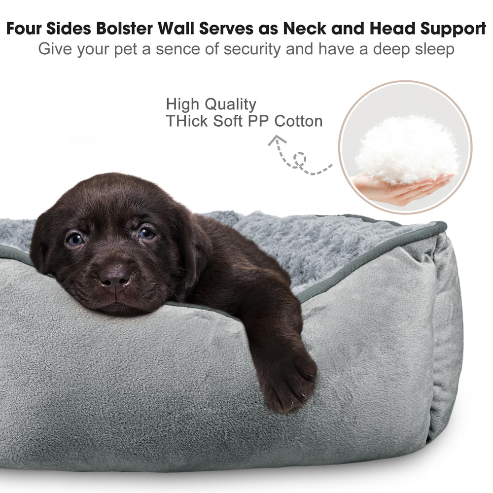 JOEJOY cama para perros, tejido suave que ofrece confort al dormir.
