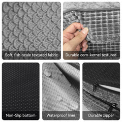 JOEJOY cama-ortopedica-perro-grande-forro-impermeable protege la espuma ante derrames.