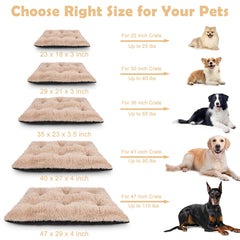 JOEJOY cama perro jaula 40x27, medida ideal para perros grandes.