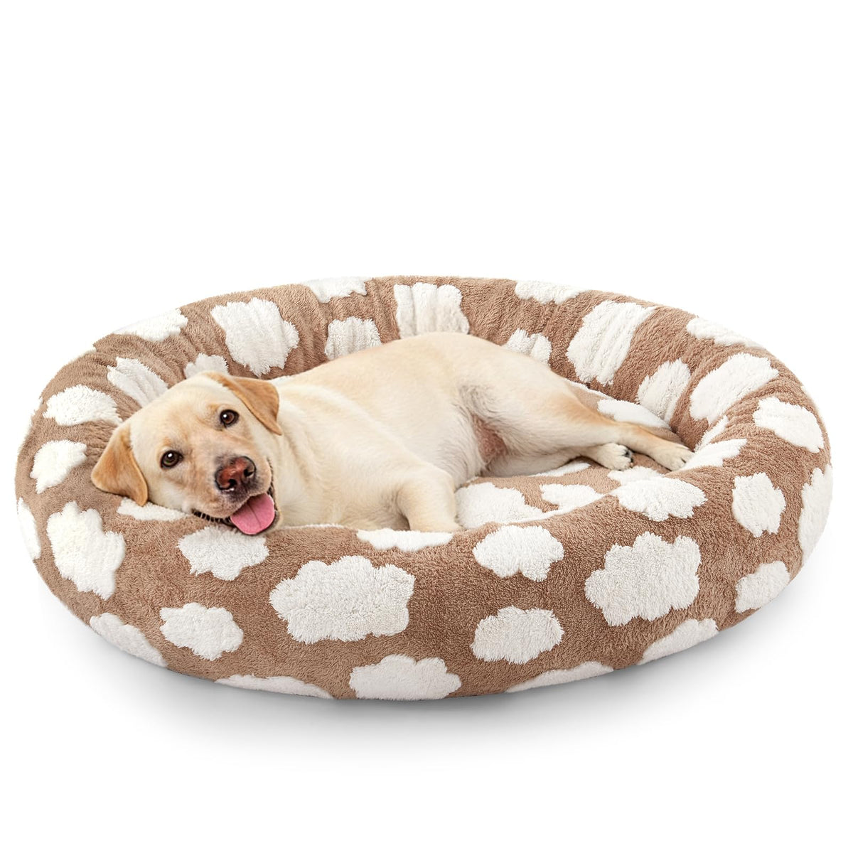 Cama rosquilla grande JOEJOY para descanso cómodo y seguro.