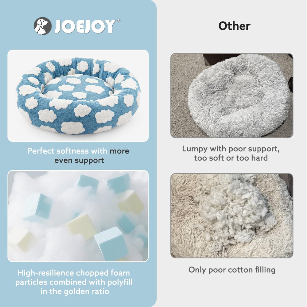 JOEJOY base antideslizante, mantiene estable la cama donut.