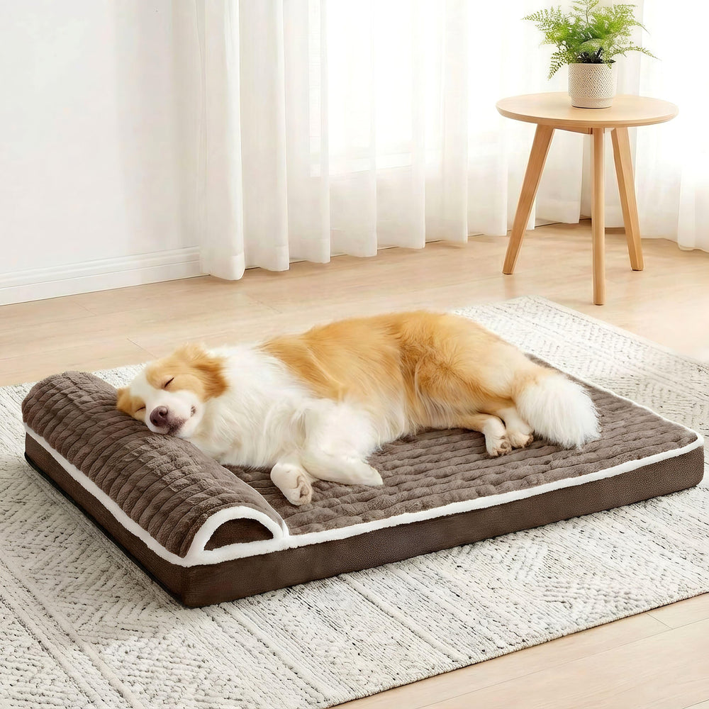Cama ortopédica Jolifield para perros grandes con base estable.