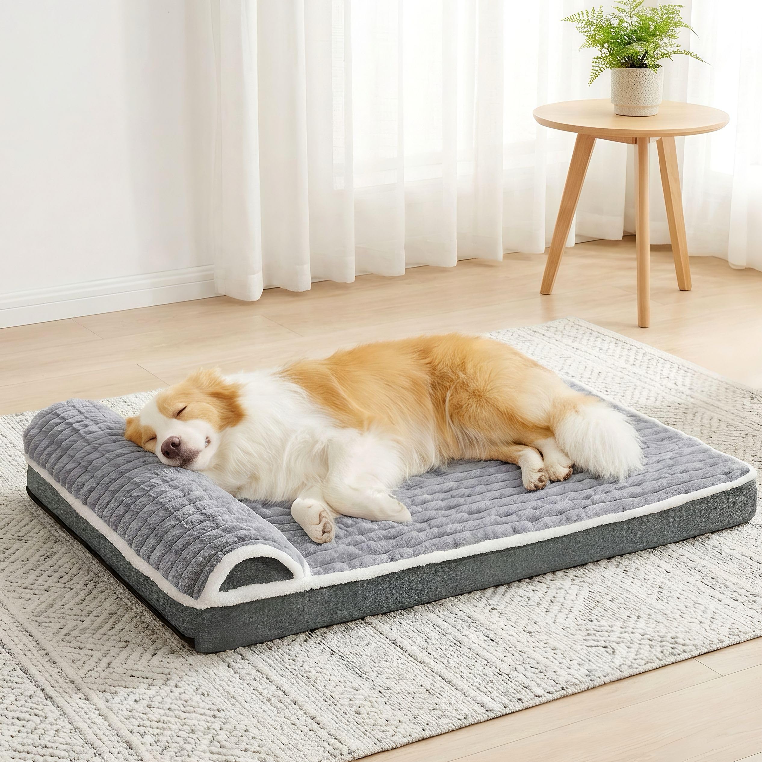 Cama Jolifield para perro XL con espuma tipo panal para mayor comodidad y soporte