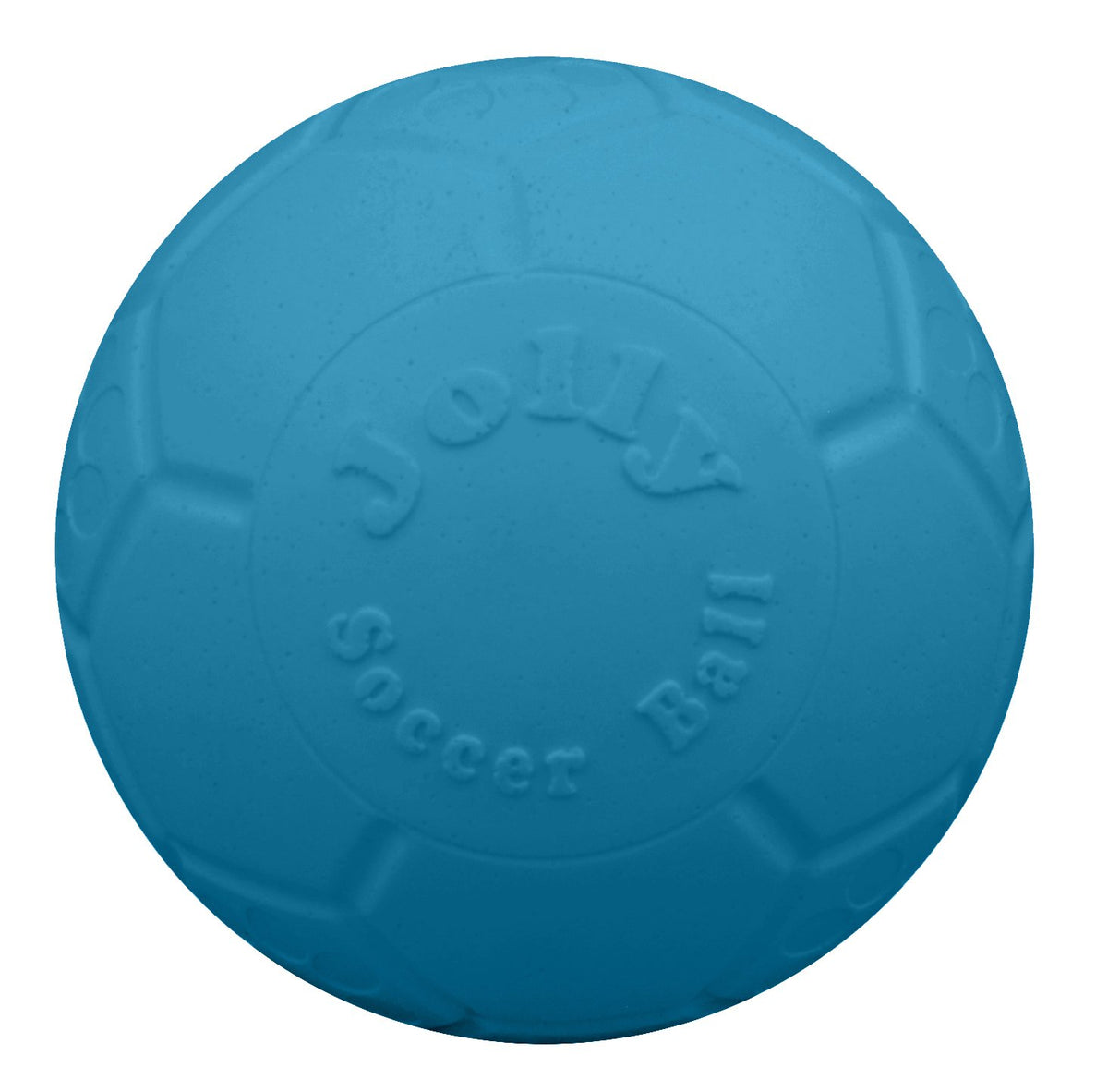 Balón Jolly Pets flotante azul oceano, perfecto para juegos en agua.