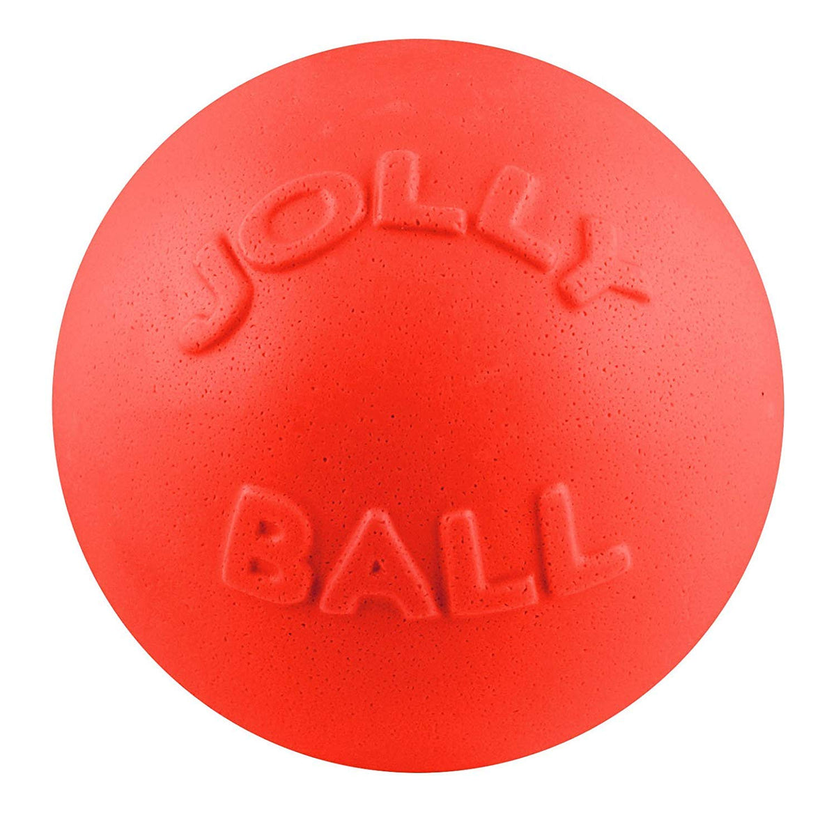 Bola Bounce-N-Play Jolly Pets naranja mediana, ideal para lanzar y perseguir