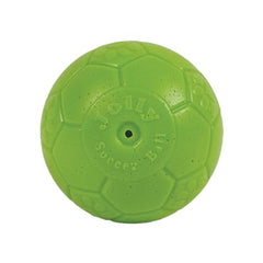 Bola resistente a pinchazos de Jolly Pets, mantiene su forma tras mordidas.