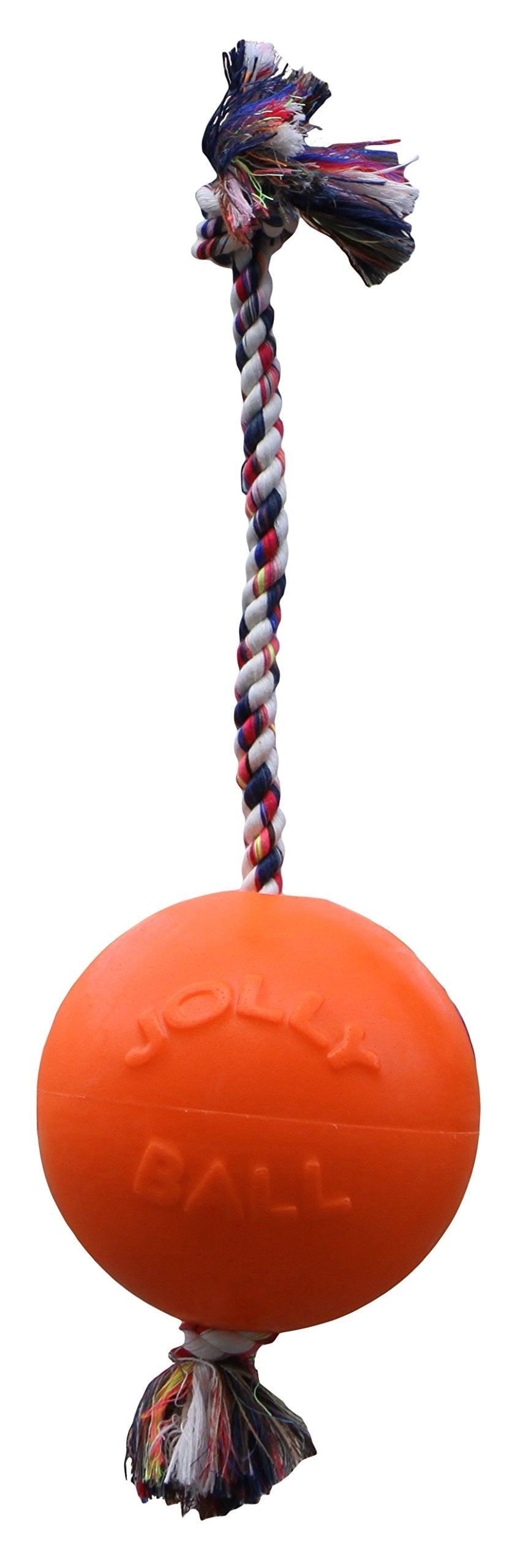 Jolly Pets Romp-n-Roll: bola de 8 pulgadas, ideal para lanzar y recoger.