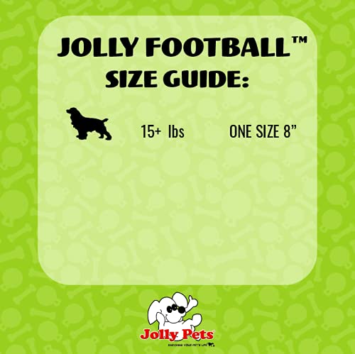 Jolly Pets 8 pulgadas, tamaño ideal para perros de al menos 15 libras.