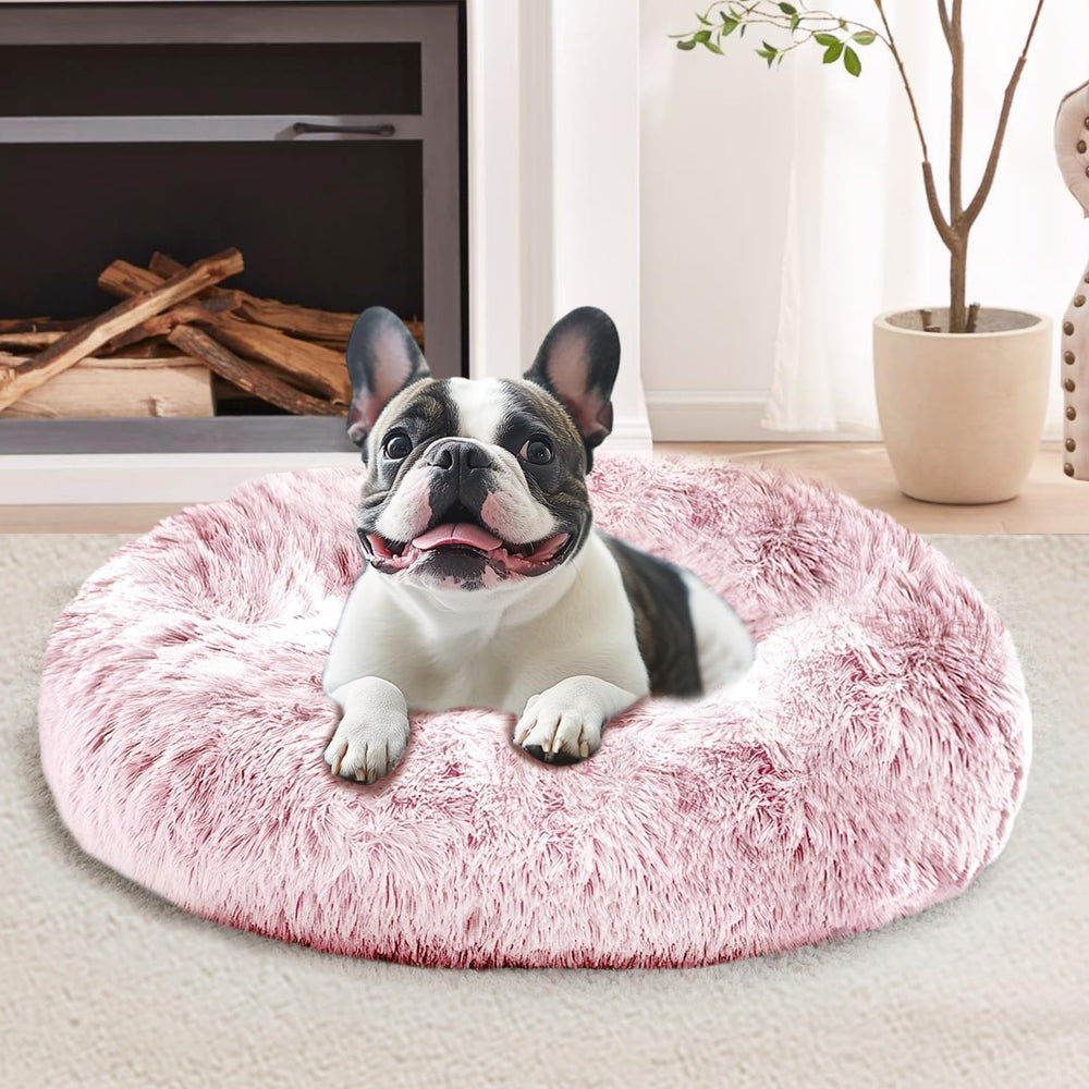 JOLLYVOGUE Cama donut 20 pulgadas para gatitos y cachorros, descanso cómodo.