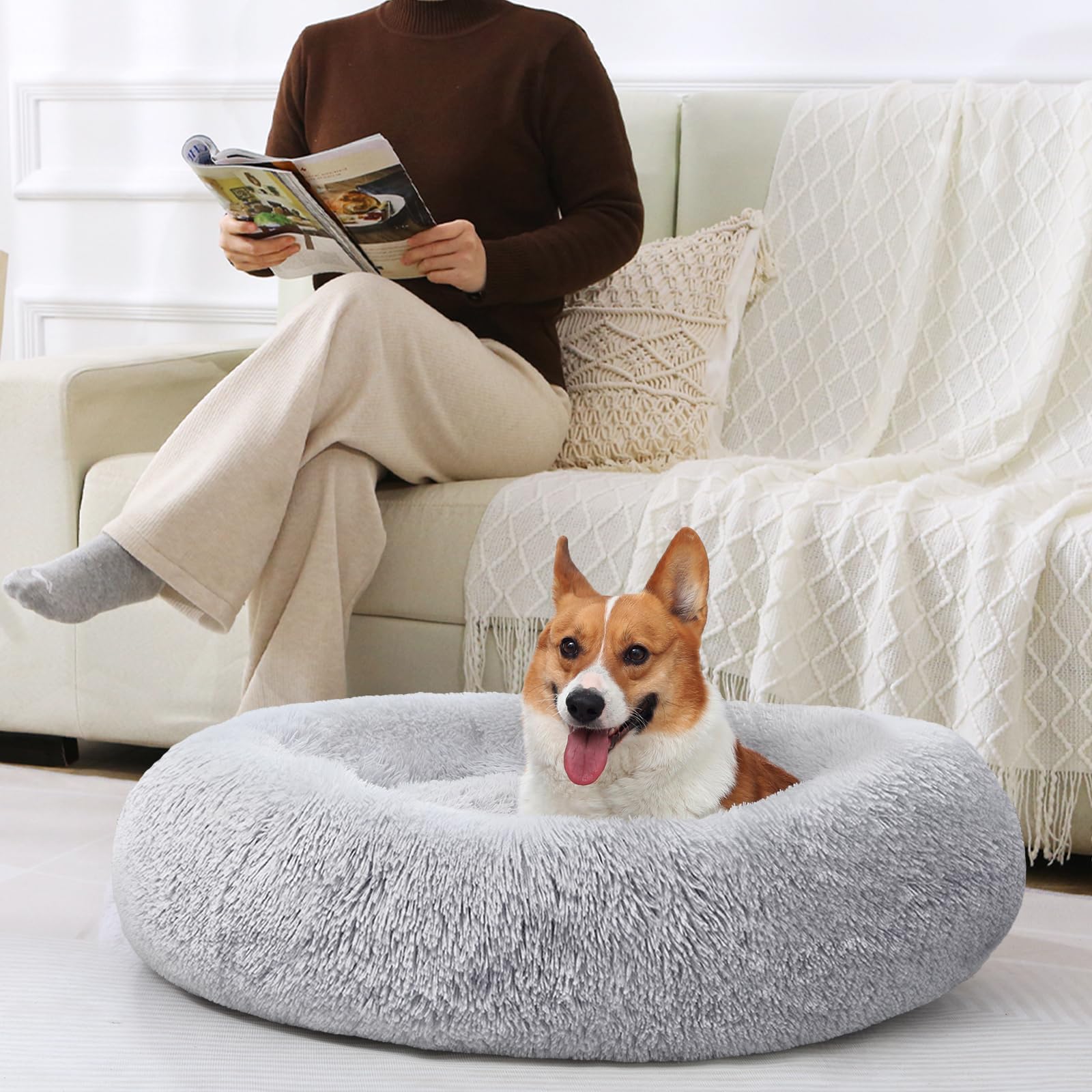Confort suave de peluche JOLLYVOGUE para acurrucarse.
