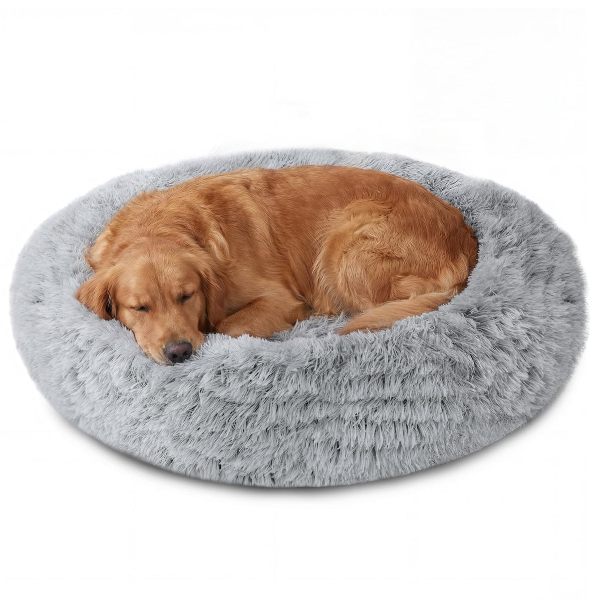 Cama JOLLYVOGUE con diseño donut tranquilo para descanso seguro.