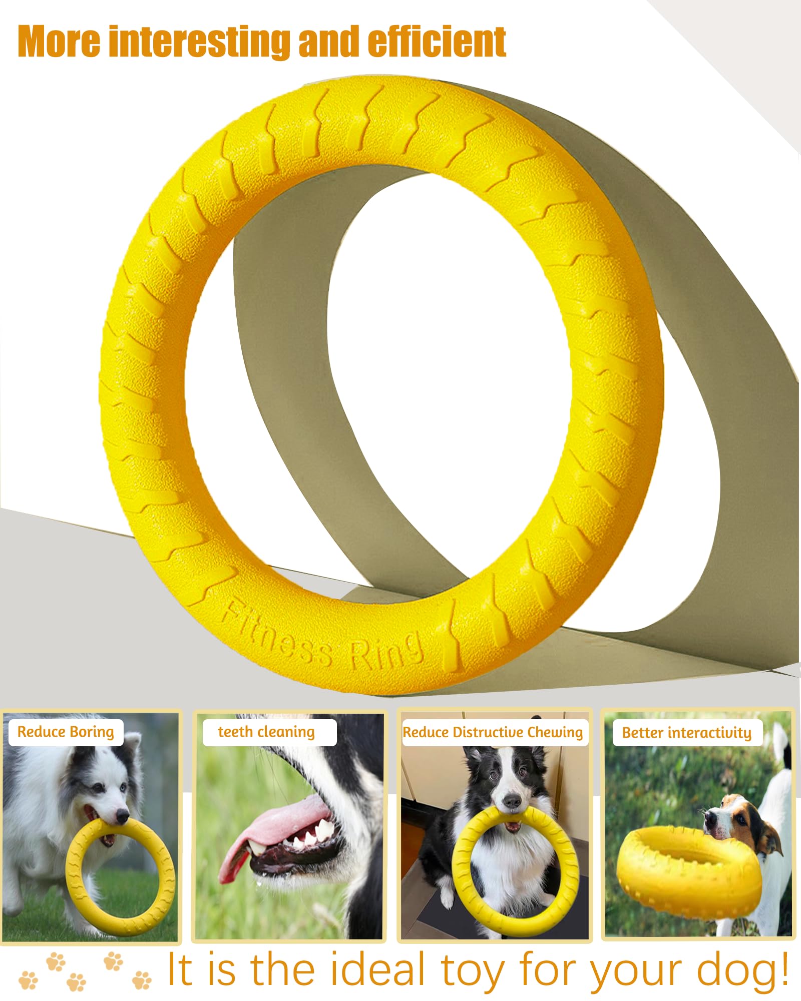 Fomenta hábitos de masticación saludables para perros y ayuda a mantener la calma durante el juego.