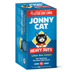 Jonny Cat bolsas para arenero resistentes 2 mil, protección contra desgarros.
